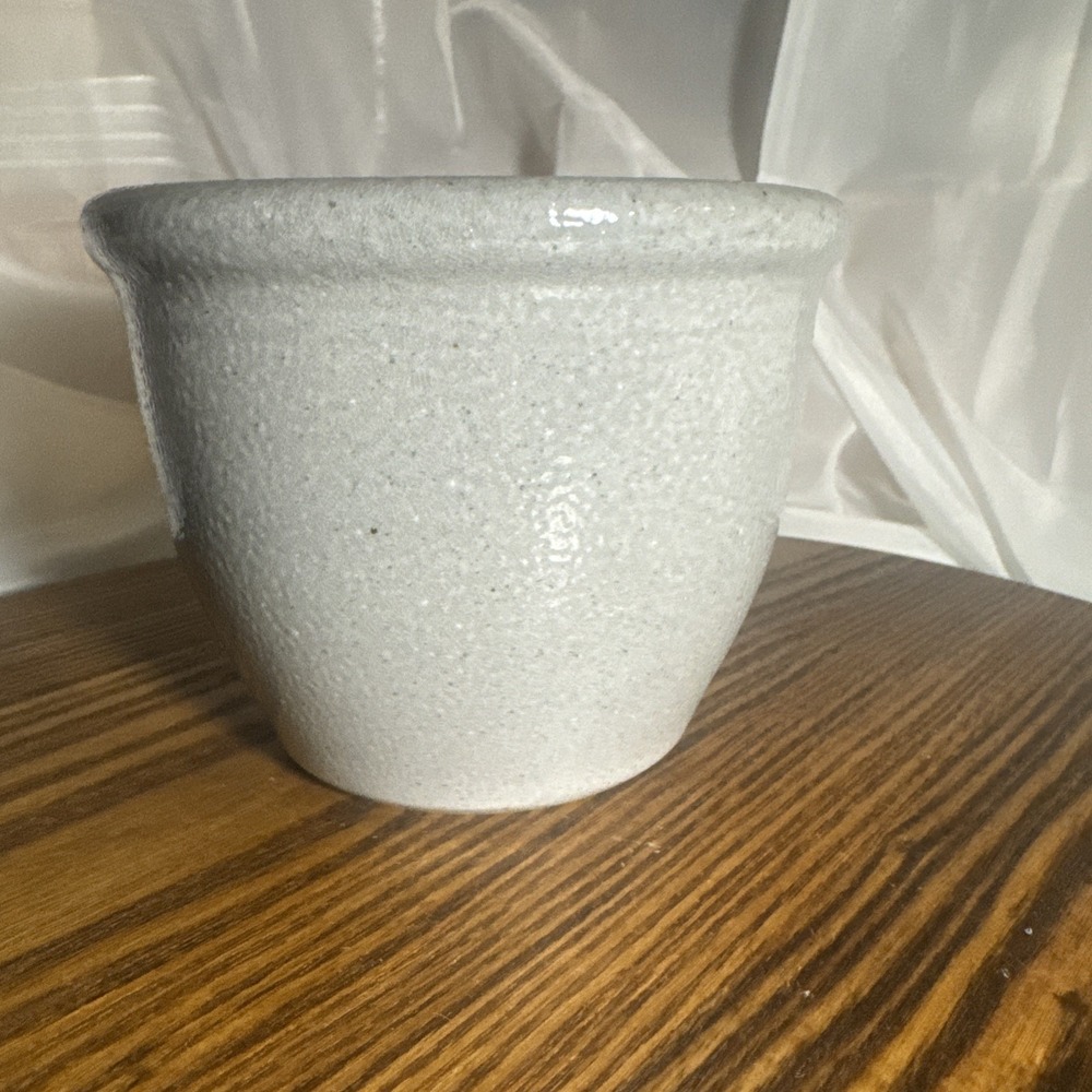 1995 Eldreth Salt Glaze Angel Crock Planter Pot - Picture 7 of 10